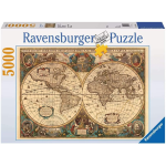 RAVENSBURGER 17411 PUZZLES 5000 PEZZI ANTICO MAPPAMONDO