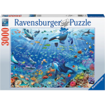 RAVENSBURGER 17444 PUZZLES 3000 PEZZI  VARIOPINTO MONDO SUBACQUEO