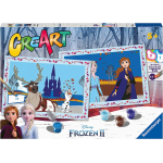 RAVENSBURGER 23556 CREART FROZEN 2 Kit dipingere con i Numeri - 5 ANNI +