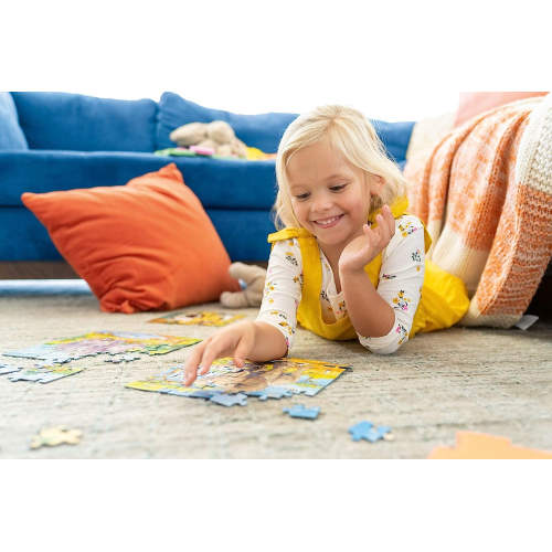 RAVENSBURGER 10516 PUZZLES 100 PEZZI XXL FROZEN REGINA DELLE NEVI - 6 ANNI +