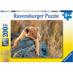 RAVENSBURGER 12496 PUZZLES 200 PEZZI XXL PICCOLO LEONE - 8 ANNI +