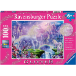 RAVENSBURGER 12907 PUZZLES 100 PEZZI XXL UNICORNI- 6 ANNI +