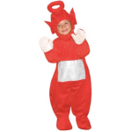 COSTUME FOLLETTO ROSSO 4/5 ANNI COD.0477