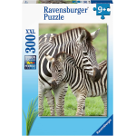 RAVENSBURGER 12948 PUZZLES 300 XXL AMORE DI ZEBRA - 9 ANNI +