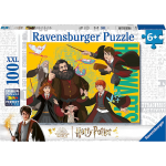 RAVENSBURGER 13364 PUZZLES 100 PEZZI XXL HARRY POTTER - 6 ANNI +