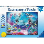 RAVENSBURGER 13296 PUZZLES 300 NEL REGNO DELLE SIRENE  - 9 ANNI +