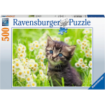RAVENSBURGER 17378 PUZZLES 500 GATTINO NEL PRATO