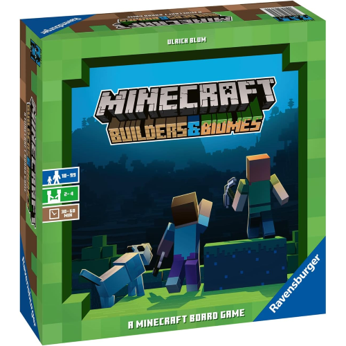 RAVENSBURGER 26132 GIOCO MINECRAFT BUILERS & BIOMES - 10 ANNI +