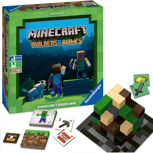 RAVENSBURGER 26132 GIOCO MINECRAFT BUILERS & BIOMES - 10 ANNI +