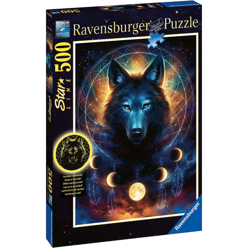 Eurotoys  RAVENSBURGER 13970 PUZZLES 500 PEZZI LUPO SPLENDENTE