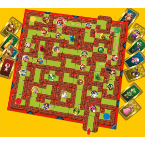 RAVENSBURGER 26063 LABYRINTH  SUPER MARIO  , Gioco Da Tavolo, Da 2 a 4 Giocatori- 7 ANNI +