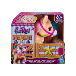 HASBRO F4395 FUR REAL CINNAMON PONY STILOSO, Peluche Interattivo Con Oltre 80 Suoni e Reazioni