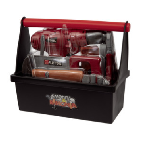 GIOCHERIA GGI220001 SMONTA&RIMONTA Cassetta Attrezzi 18 Accessori e Trapano a Molla