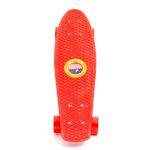 GIOCHERIA GGI200096 PLAY OUT Skateboard cm.55 Grip PVC 2 Colori ROSSO e BLU