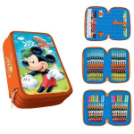 DISNEY AS9047 ASTUCCIO MICHEY MOUSE TRIPLO 3 ZIP