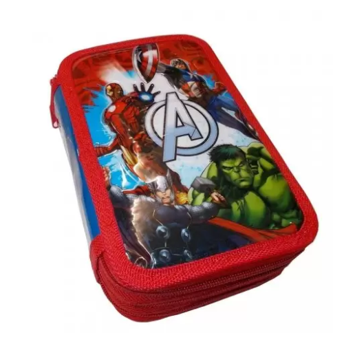 MARVEL MODEL-2 ASTUCCIO MARVEL AVENGERS 3 ZIP