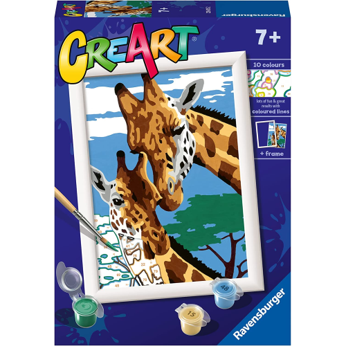 RAVENSBURGER 23615 CREA ART CUTE GIRAFFES