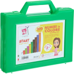 CWR 10222 REGOLI COLORATI, Numeri in Colore Start, VALIGETTA 200 PEZZI 