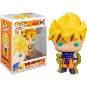 FUNKO POP DRAGON BALL Z SUPER SAIYAN GOKU 860 Figura in Vinile da Collezione - Idea Regalo - Merchandising Ufficiale -