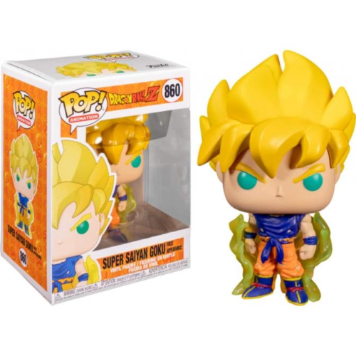 FUNKO POP DRAGON BALL Z SUPER SAIYAN GOKU 860 Figura in Vinile da Collezione - Idea Regalo - Merchandising Ufficiale -