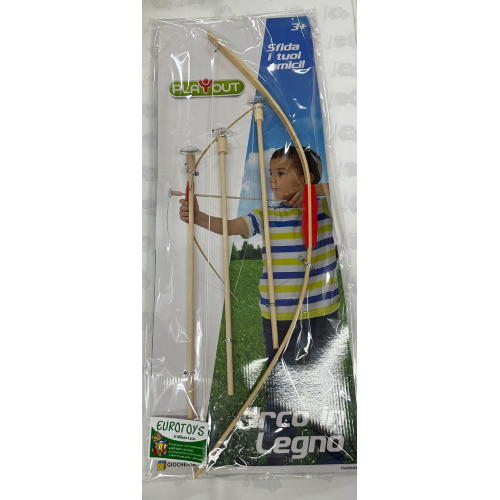 Eurotoys  8056600754029 - GIOCHERIA GGI230050 ARCO IN LEGNO CON