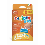 CARIOCA BABY 43174 TEMPERE A DITA CONFEZIONE DA 8 X 50ML - 2 ANNI +