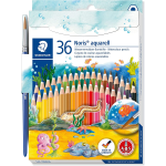 STAEDTLER 144 10ND36 PASTELLI NORIS ACQUERELLABILI PZ.36 