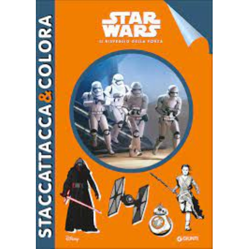 Eurotoys  9788898937257 - LIBRO STACCA-ATTACCA STAR WARS W03059