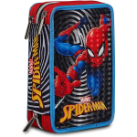 SEVEN 302902300 ASTUCCIO SEVEN SPIDERMAN TRIPLO ZIP, Per bambini e ragazzi, Scuola & Tempo Libero