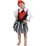 COSTUME PIRATA RAGAZZA 11/12 ANNI COD.8025