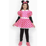 COSTUME TOPOLETTA FUXIA 7/8 ANNI COD.7021