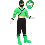COSTUME SUPER NINJA VERDE 10/11 COD .F1647