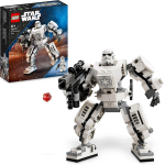 LEGO 75370 STAR WARS Mech di Stormtrooper, Modello di Action Figure Costruibile con Parti Snodabili, Cabina per Minifigure e Grande Blaster, Gioco da Collezione per Bambini e Bambine dai 6 Anni in su