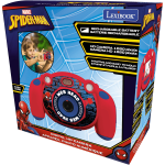 LEXIBOOK POS230392 Macchina fotografica per bambini con funzione foto e video, Spiderman