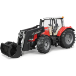BRUDER 03047 TRATTORE MASSEY FERGUSON 7600 CON BENNA