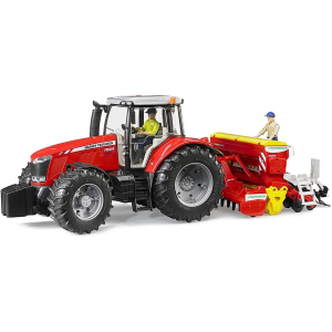 BRUDER 03046 TRATTORE MASSEY FERGUSON 7600 