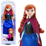 Disney Frozen - Anna, bambola con abito elegante e accessori ispirati al film Dsney Frozen - 3+ anni, HLW49