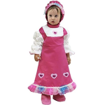 COSTUME PICCOLA CUORICINA 5/6 ANNI COD.0687