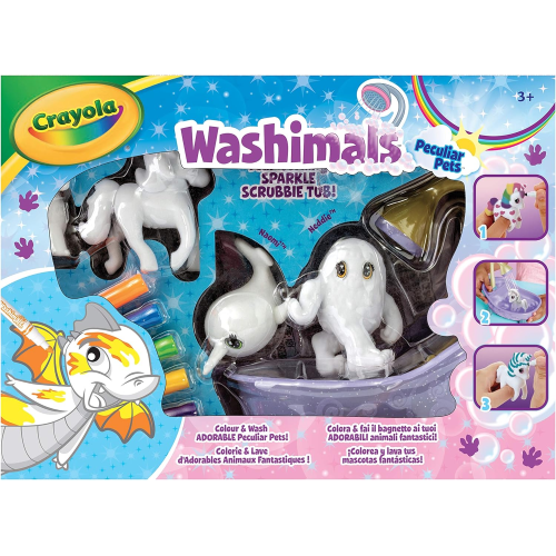 Eurotoys  CRAYOLA 74-7424 WASHIMALS PECULIAR PETS - CRAYOLA - 071662174248