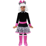 COSTUME DOLL ZEBRATINA 5/6 ANNI COD.1906-C-2