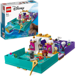 LEGO 43213 DISNEY PRINCESS Fiabe della Sirenetta con Micro Bamboline Ariel, Principe Eric e Ursula