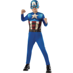 COSTUME CAPTAIN AMERICA 3/4 ANNI TAGLIA S 610759