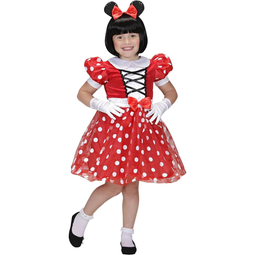 WIDMANN 01559 Costume MINNIE MOUSE SIZE 110 3 4 ANNI