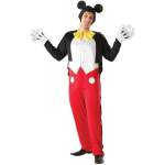 COSTUME TOPOLINO - MICKEY MOUSE TAGLIA XL - EXTRA LARGE - LICENZA UFFICIALE DISNEY