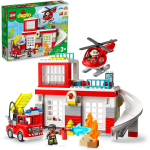 LEGO 10970 DUPLO Caserma dei Pompieri ed elicottero