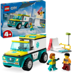 LEGO 60403 CITY EMERCENCY AMBULANZA 
