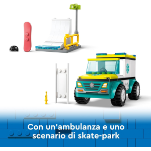 LEGO 60403 CITY EMERCENCY AMBULANZA 