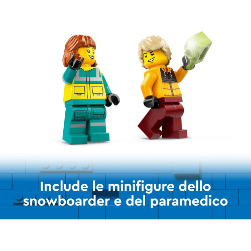 LEGO 60403 CITY EMERCENCY AMBULANZA 