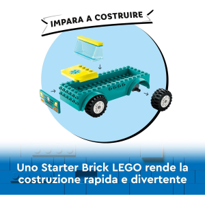 LEGO 60403 CITY EMERCENCY AMBULANZA 