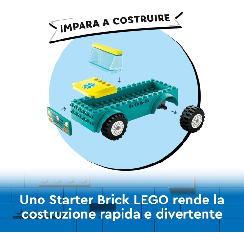 LEGO 60403 CITY EMERCENCY AMBULANZA 